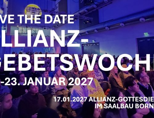 SAVE THE DATE: Allianzgebetswoche 2027